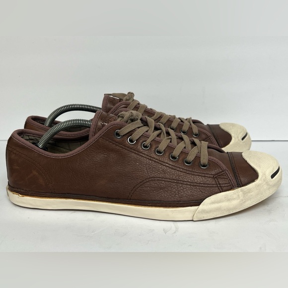 Converse Jack Purcell John Varvatos Leather Ox Sneakers Shoes Men's 12 - Picture 4 of 10